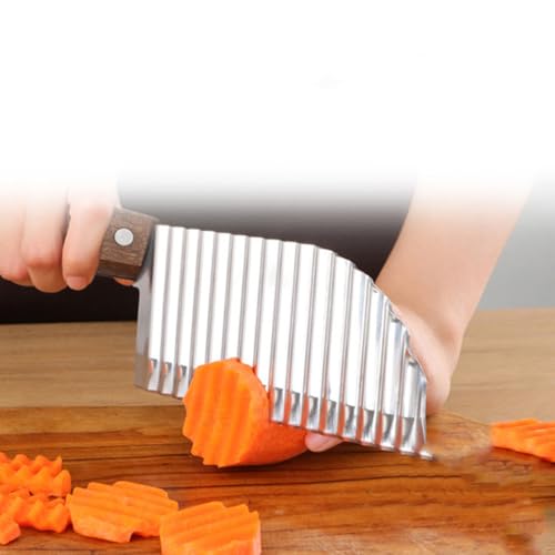 Cortadora Ondulada de Acero Inoxidable para Verduras miniatura 7