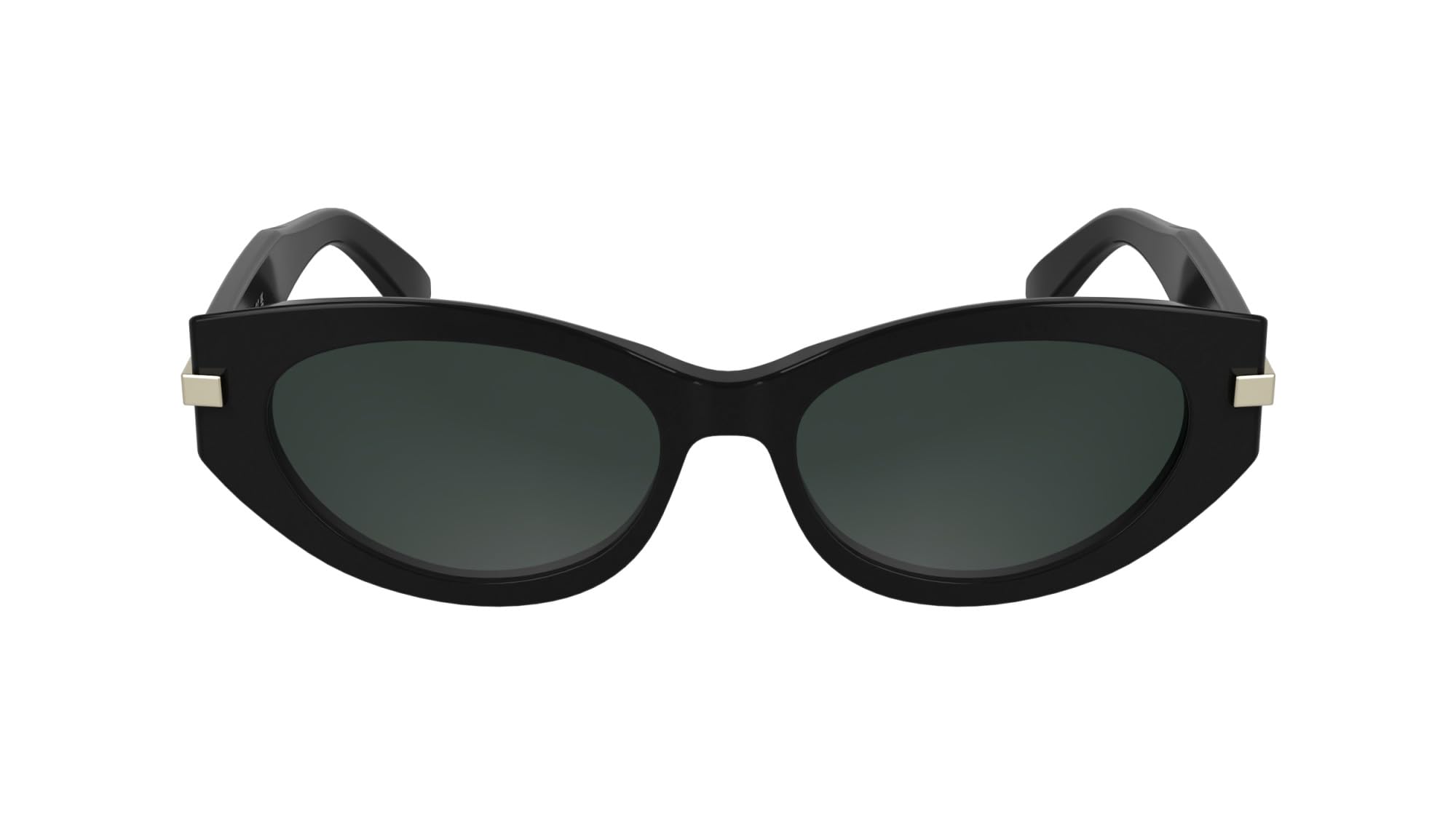 Calvin Klein Women's Black Woman Ck25502s 001 Sunglasses Acetate Cat Eye Normal