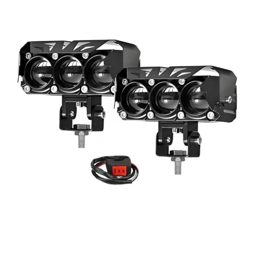 Faisceau haut bas LED moto double couleur pour résoudre le manque de visibilité en camion SUV