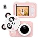 Produktbild yidenguk Kamera für Kinder mit 32 gb tf-Karte, Panda Kinder Mini-digitalkamera 16 mp 1080p digitalkameras 2.4-Zoll-Screen Video Recorder Kamera USB aufladbare