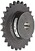 Martin Roller Chain Sprocket, Bored-to-Size, Type B Hub, Single Strand, 80 Chain Size, 1" Pitch, 26 Teeth, 1.375" Bore Dia., 8.836" OD, 4.75" Hub Dia., 0.575" Width