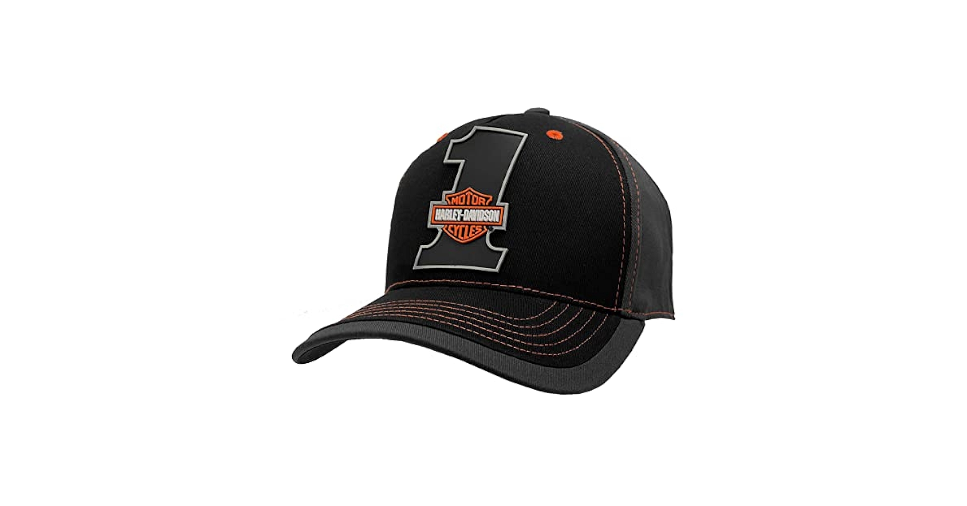Harley-Davidson Men's #1 Bar & Shield Colorblocked Baseball