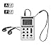 Produktbild AOZBZ AM FM-Taschenradio Tragbares digitales Radio AM FM-Stereoradio Mini-Kompaktlautsprecher AM FM-Radio mit LCD-Display, Trageschlaufe und Kopfhörer zum Spazierengehen Jogging Gym Camping