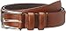 Florsheim Men's Italian Full Grain Leather Feather Edge 32mm Belt