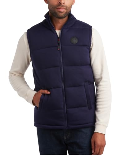 Image of CANADA WEATHER GEAR Men's Vest - Cozy Full Zip Up Puffer Sweater Vest for Men - Men's Casual Vest (M-XXL)