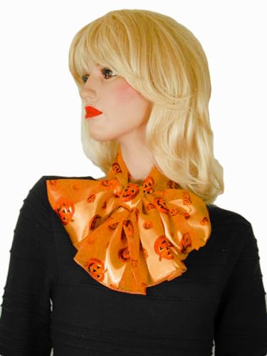 Halloween Scarves with Pumpkins3