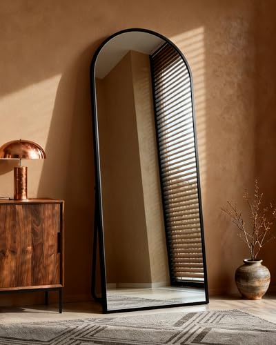 Lopekuty Großer Ganzkörperspiegel – 180 x 66 cm Gewölbter...