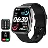 Tensky Smart Watch for Men/Women Android & iPhone, Alexa Built-in, 1.8 Touch Screen Fitness Tracker with Answer/Make Calls, 3ATM Waterproof Heart Rate/Sleep/SpO2 Monitor, Pedometer, 100+ Sport Modes