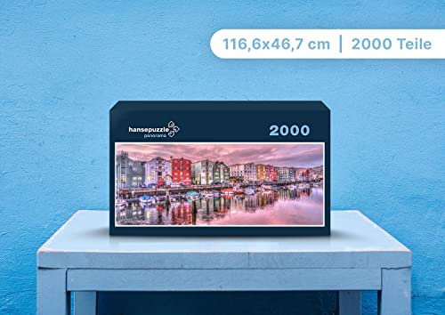 HANSEPUZZLE 74735 - Puzzle panoramico Norvegia