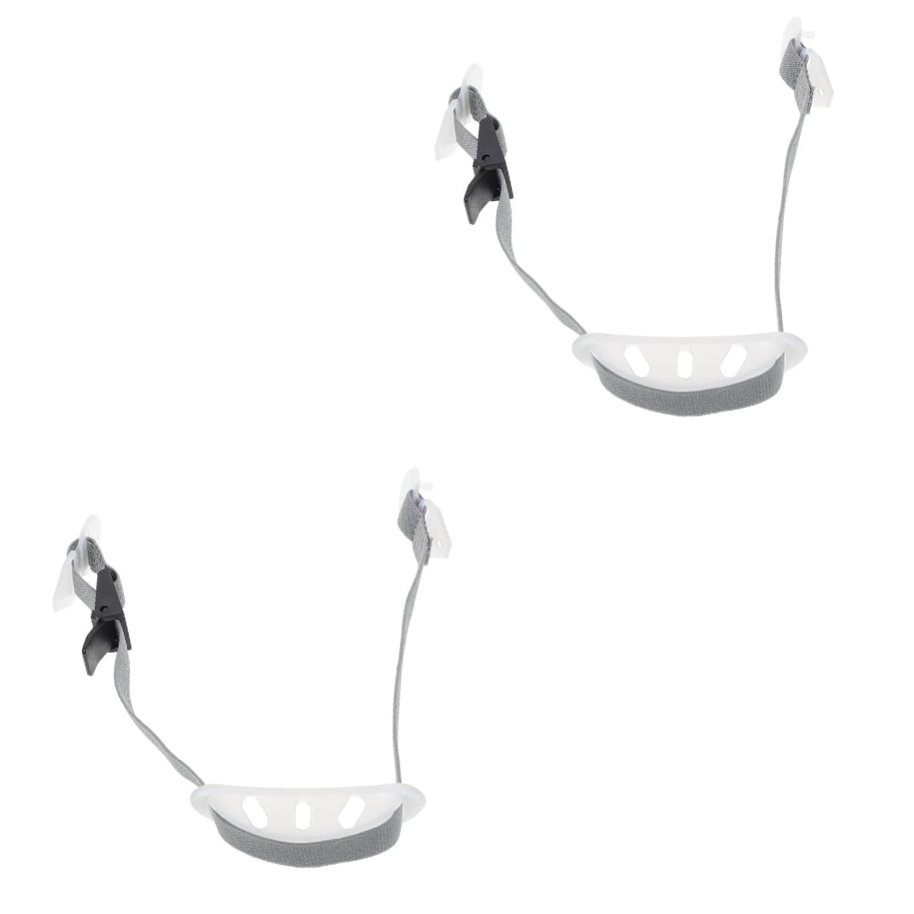 HOMOCONO 2pcs Professional Helmet Jaw Guard Universal Chin Protector for Safety Helmets