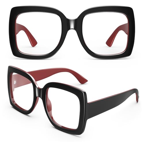 GQUEEN tFCNKl fB[X Y g  rbO XNGA t[ NAY UV400 ی t@bVKl, ubN/bh, 2XL