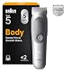 Körperrasierer Braun Bodygroomer Series 5 für Herren mit Zubehör