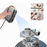 3DMakerpro Scanner 3D Moose pour la modélisation 3D – Scanner portable avec couleur 24 bits, précision de 0,03 mm, technologie de lumière bleue, suivi IA, Windows/macOS (standard)
