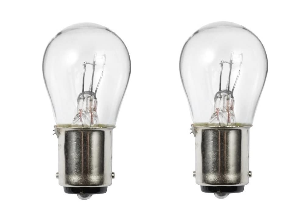 ANCOR MARINE GRADE 521176 Marine Grade Electrical Light Bulb (Double Contact Bayonet Base, 12-Volt, 17.2-Watt, 1.34-Amp, Clear, 2-Pack)