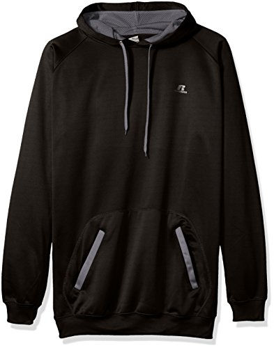 Russell Athletic Men's Big & Tall Solid Performance Fleece Hoodie Sweatshirt