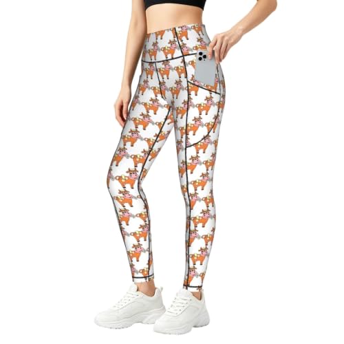 Pantalones de entrenamiento con bolsillos para yoga y paseos urbanos