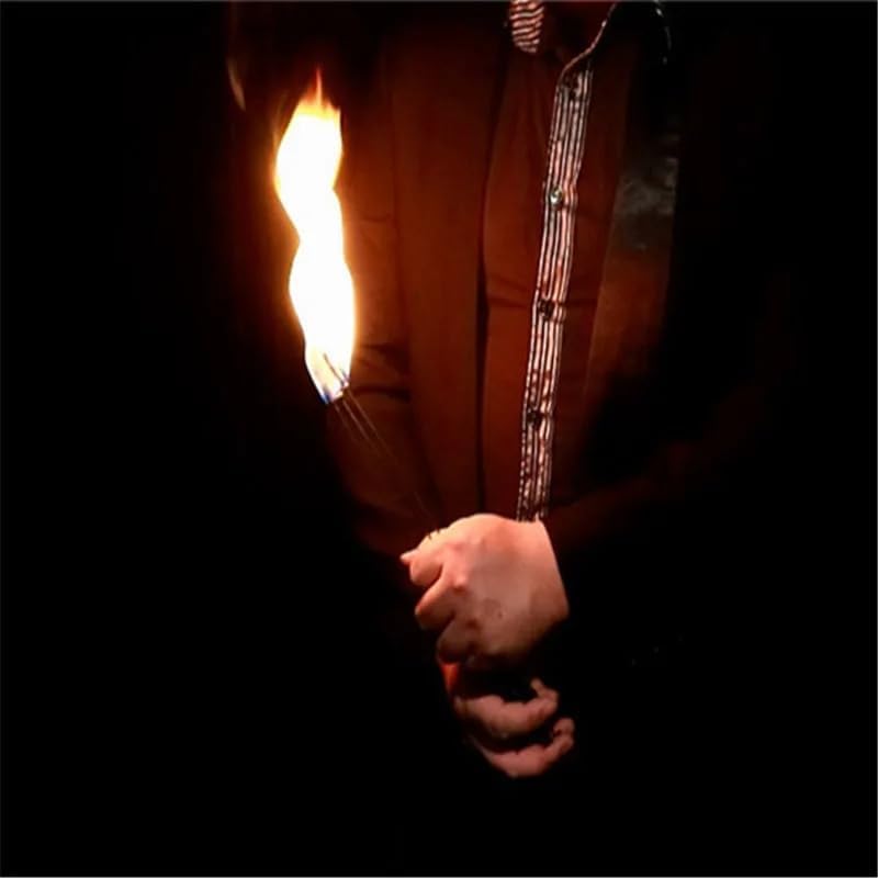 Mnożenie pochodni do róż magiczne sztuczki scena ulica magia ogień do kwiatu magiczna iluzja sztuczki rekwizyty akcesoria magiczne dla magów