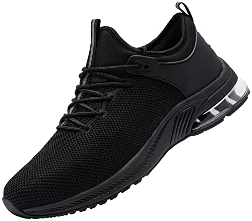 Zapatillas Blancas Hombre LARNMERN Mujer Impermeable Zapatos De