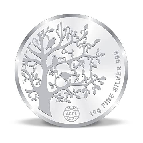 Image of Precious Moments Happy Birthday Silver Coin 10 Grams | 20 Gram | 50 Gram BIS Hallmarked 999 Purity with Gift Box by ACPL