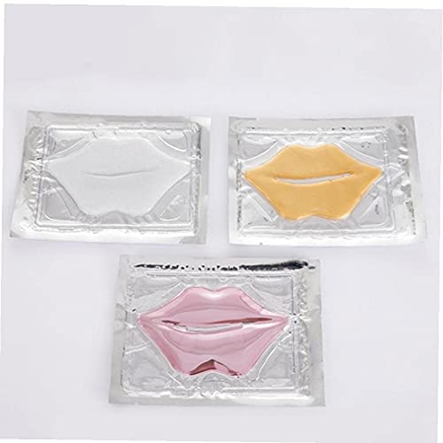 Lipverzorging Patches Collageen Crystal Exfoliating Lip Moisturizer Droog Lip Nourish Golden 15pcs, Facial Face-Cover - Afbeelding 5