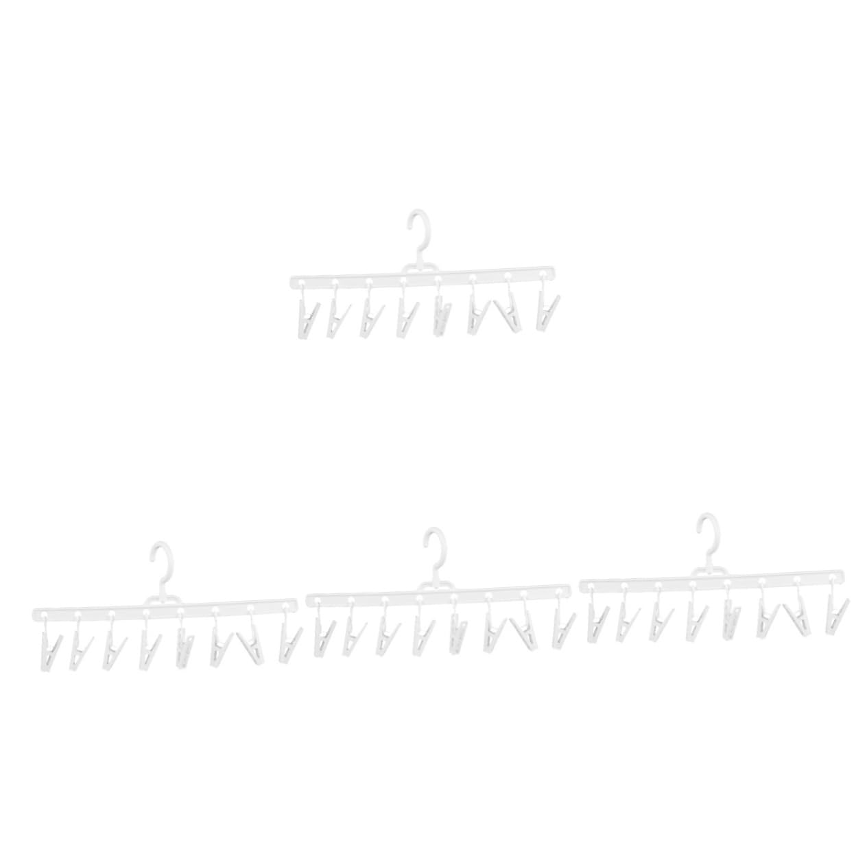 MAGICLULU 4piezas Organizador De Sombreros Multifuncional Colgador De Clips Soporte De Almacenamiento Para Bufandas y Accesorios Para Armarios