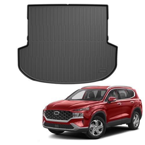 Cargo Mat for Hyundai Santa Fe, MERXENG Car Trunk Protector All-Weather Rear Cargo Area Mat...
