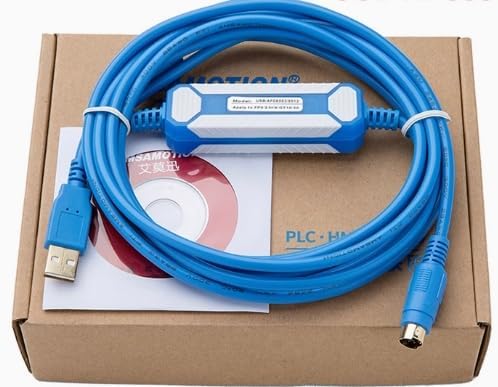 New USB-AFC8513 PLC Programming Cable USB-AFC 8513 Data line FP0/FP2/FP-X PLC Download line.