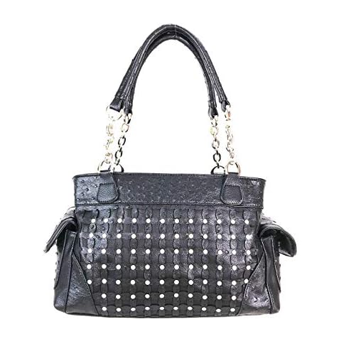 Zzfab Diamond Flower Studded Rhinestone Concealed and Carry Purse Cover