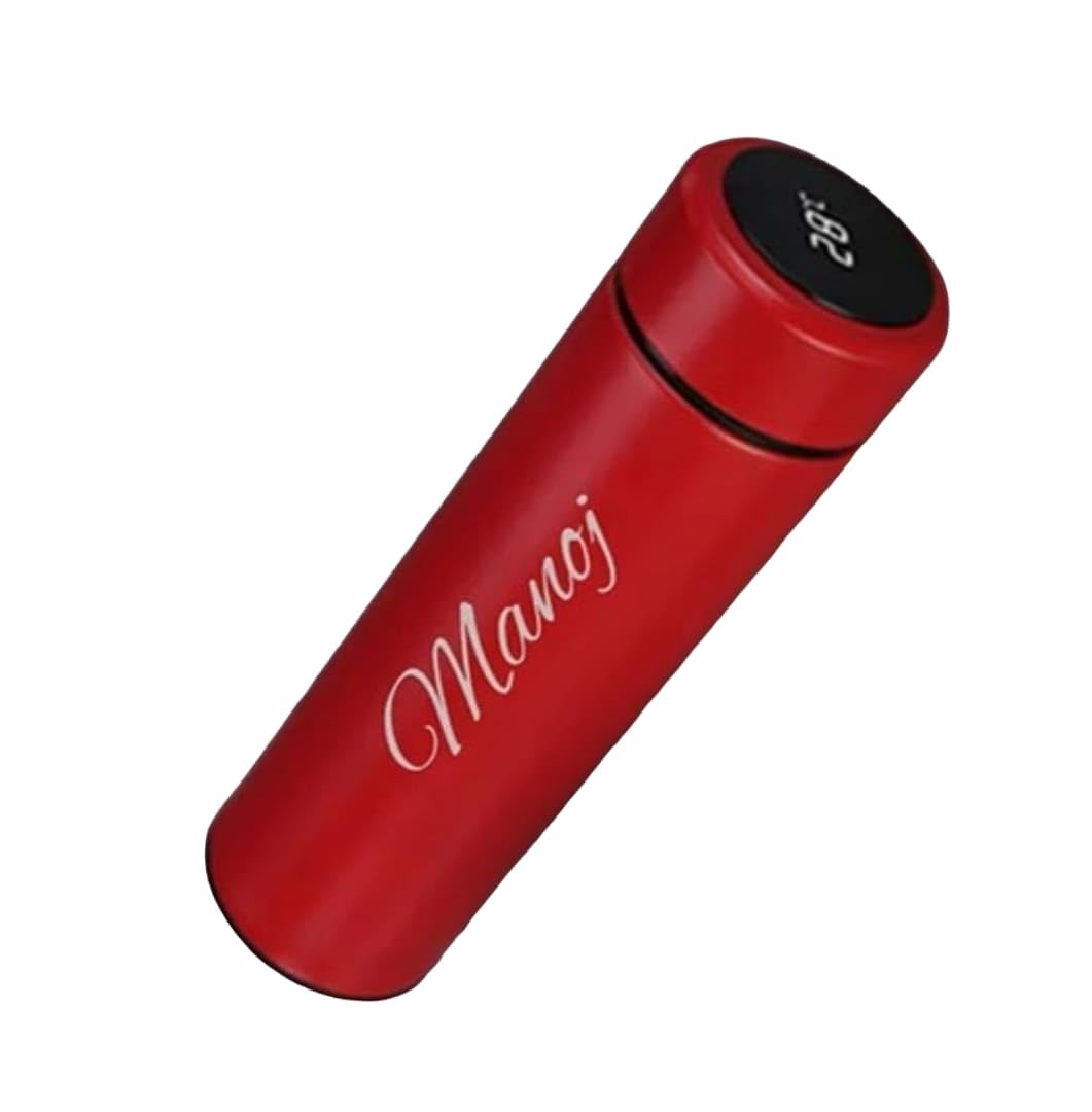 See full amazon price history chart for Your Name Personalized Stainless Steel Sports Water Bottle with LED Temperature Display, Double Wall Vacuum Flask Insulated Water Bottle, Stay Hot for 24 Hrs, Cold for 24 Hrs (Multicolour) (RED) Your Name Personalized Stainless Steel Sports Water Bottle with LED Temperature Display, Double Wall Vacuum Flask Insulated Water Bottle, Stay Hot for 24 Hrs, Cold for 24 Hrs (Multicolour) (RED) (B0CXMDWWNR) Amazon Price History, Amazon Price Tracker