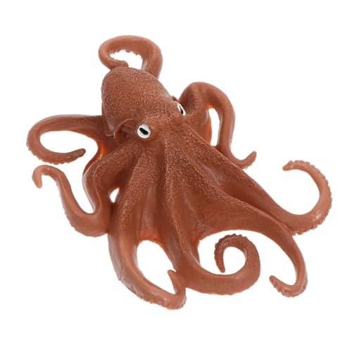 POPETPOP Realista de Pulpo Marino Decoración para Adorno Acuarios Resistente Agua Dulce y Salada Material Seguro y