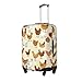 JBYJBX Chicken Pattern Print Suitcase Cover Luggage Protector Washable Elastic Fashionable Travel Gear Cover