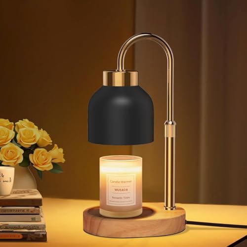 Candle Warmer Lamp with Timer and Dimmer, Height and Brightness A...