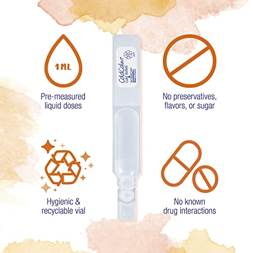 Boiron ColdCalm Baby 40 Count (Pack of 2) Single-Use Drops for Relief from Cold Symptoms of Sneezing, Runny Nose, and Nasal Congestion - Sterile and Non-Drowsy Liquid Cold Calm Doses - Image 6