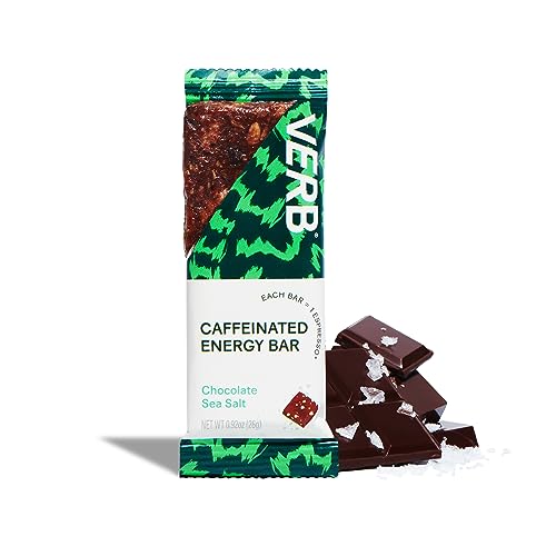 Verb Caffeinated Energy Bar Verb Energy - Chocolate Sea Salt Caffeinated Snack Bars thumb #3