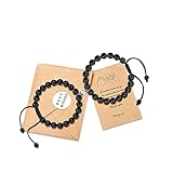 JDYDYJT Magnet Magnetic Bracelet for Couples Men Women Best Friends Relationship Bracelets Health Boyfriend Girlfriend Gift, 10 inches, Metal, not known
