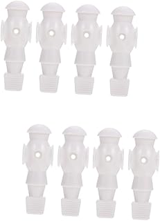 Toddmomy 8 Pçs Jogador De Pôquer Mini Mini Acessórios De Futebol Acessórios Mecânicos Acessórios De Pebolim Masculino Substituição Boneca Mecânica Jogador De Pebolim Boneca De Resina