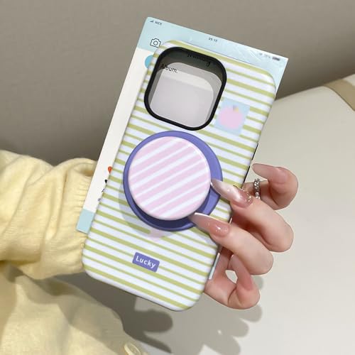 �ySUYYPW�z �K�p iPhone 15 Plus �P�[�X �X�g���C�v�� Magsafe�Ή� ���킢�� �}�b�g�d�グ �A�C�z��15�v���X ���C�J�o�[ ��i �V���v�� �t�@�b�V���� �J�����ی� �A�C�t�H��15 Plus �X�}�z�P�[�X ���I �ϏՌ� �X���� 