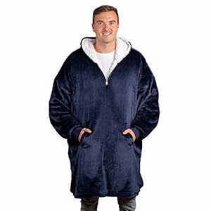 trekki Blanket Hoodie, Oversized Hoodie Blanket, Sherpa & Fleece Wearable Blanket Hoodies for Women & Men, Comfy & Fluffy Hooded Blankets, The Big Softy®