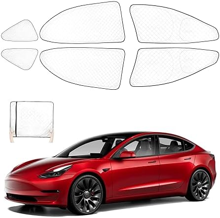 Arcoche Tappetini Per Tesla Model 3 2016-2024, Tappetini Per Tutte Le Stagioni Per Tesla Model 3