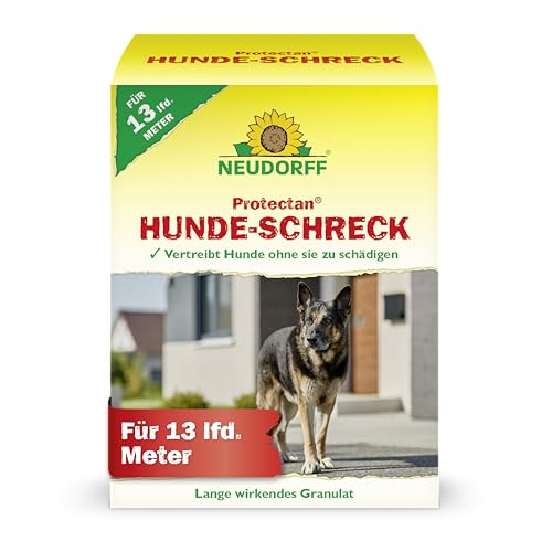 Neudorff Protectan Hunde-Schreck – Vertreibt Hunde langanhaltend, ohne ihnen zu schaden und schützt so vor Verunreinigungen für 13 lfd. Meter, 200 g, Braun