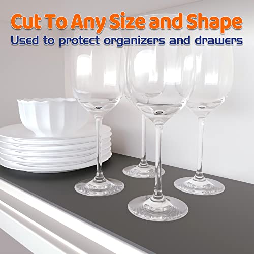 Warome Silicone Mats For Kitchen Counter,78.7”X 23.6” Heat Resistant Mat,Extra Large Countertop Protector Mat,Nonstick Kitchen Counter Mat,Waterproof Silicone Mats For Crafts And Painting- Gray #TOP4