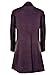 Men's Classic Dr. Who Wool MS 11th Purple Long Costume Trench Coat