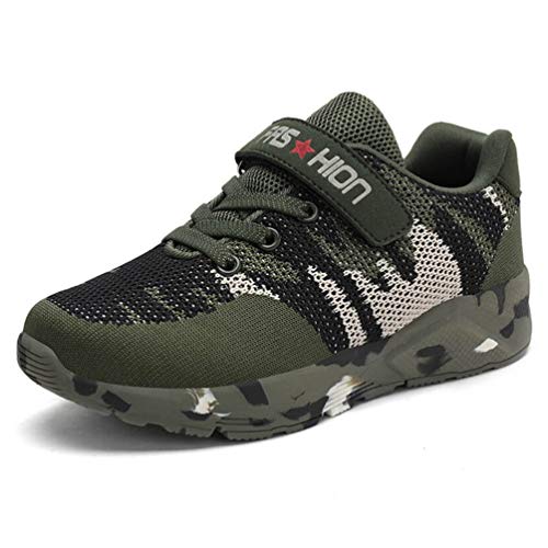 Zapatillas Niños Unisex Ligero Entrenadores para Paseos Caminatas Jogging Colegio