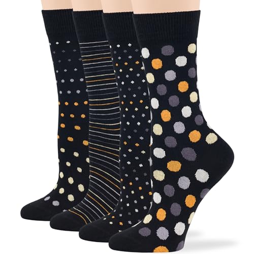 7BigStars Women Crew Socks with Dots