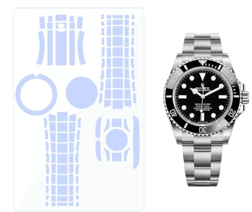 BagArmor �ی�t�B���� �����b�N�X �T�u�}���[�i�[ 41mm (���t�Ȃ�) Ref. 124060 �����X�L�� �t���E�H�b�` �X�N���[���v���e�N�^�[ �{�f�B�J�o�[�X�e�b�J�[(�t���{�f�B�t�B����x2)