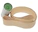 1 X 30 Inch Super Strop Leather Honing Polishing Belts Available in Multiple Packs (1X30 Leather Belt W/Green Compound)