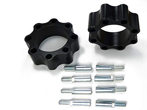 Spurverbreiterung schwarz 115-110 mm Lochkreis einstellbar Quad ATV