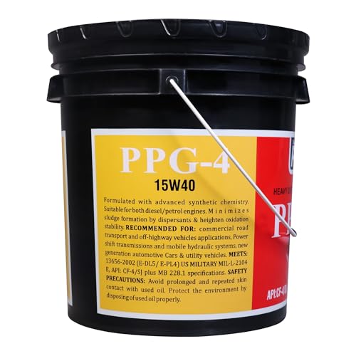 Image of PALCO PPG-4 15W40 | API:CF-4 /SJ & MB 228.1 Multigrade Engine oil for Diesel Commercial Road Transport & Off Highway Vehicles | New Generation Automotive Vehicles | 13 Litres