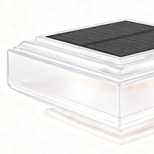 Luces de poste para exteriores con alimentación solar y accesorio para terraza 7
