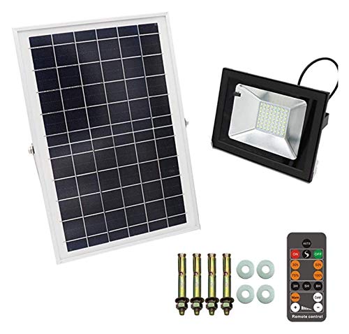 Projecteur LED solaire extérieur IP66 avec télécommande pour jardin - 7